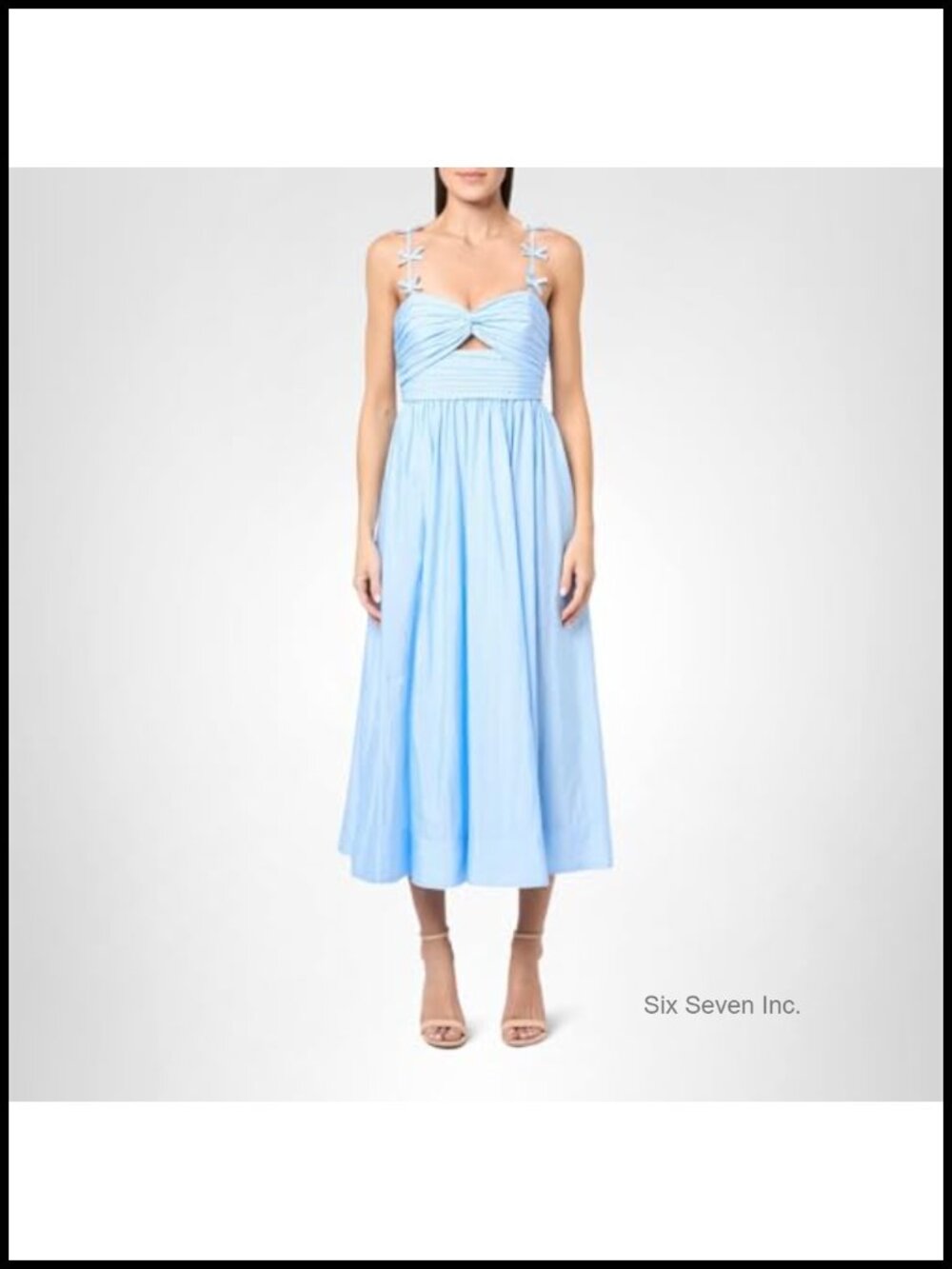 Cinq à Sept Agnes Women's Sleeveless Cocktail Dress Sweetheart Neckline